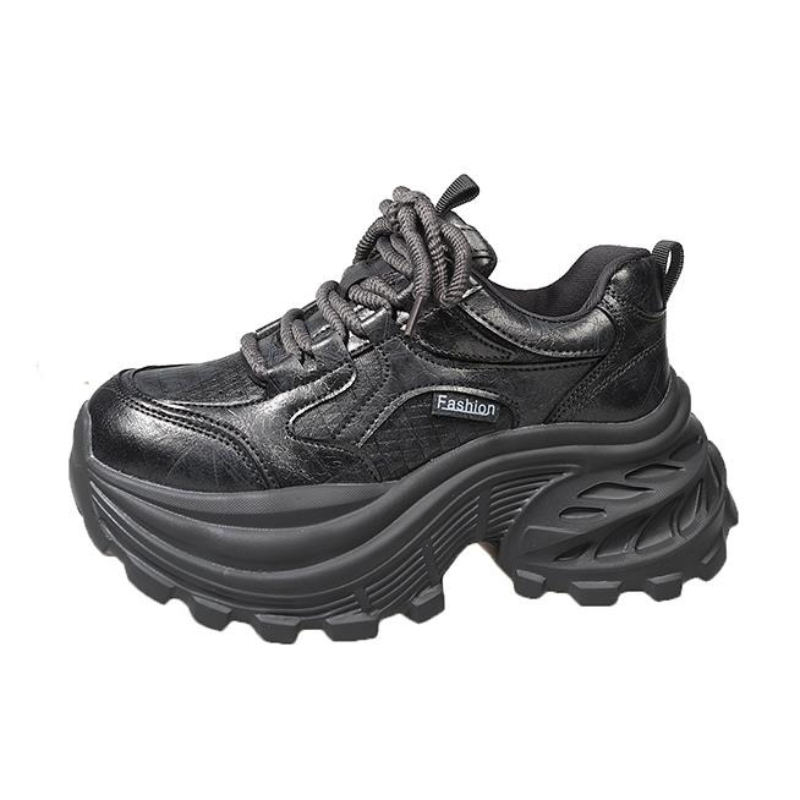 Running Shoes Women - 8.5cm Women Platform Sneakers Fashion Casual