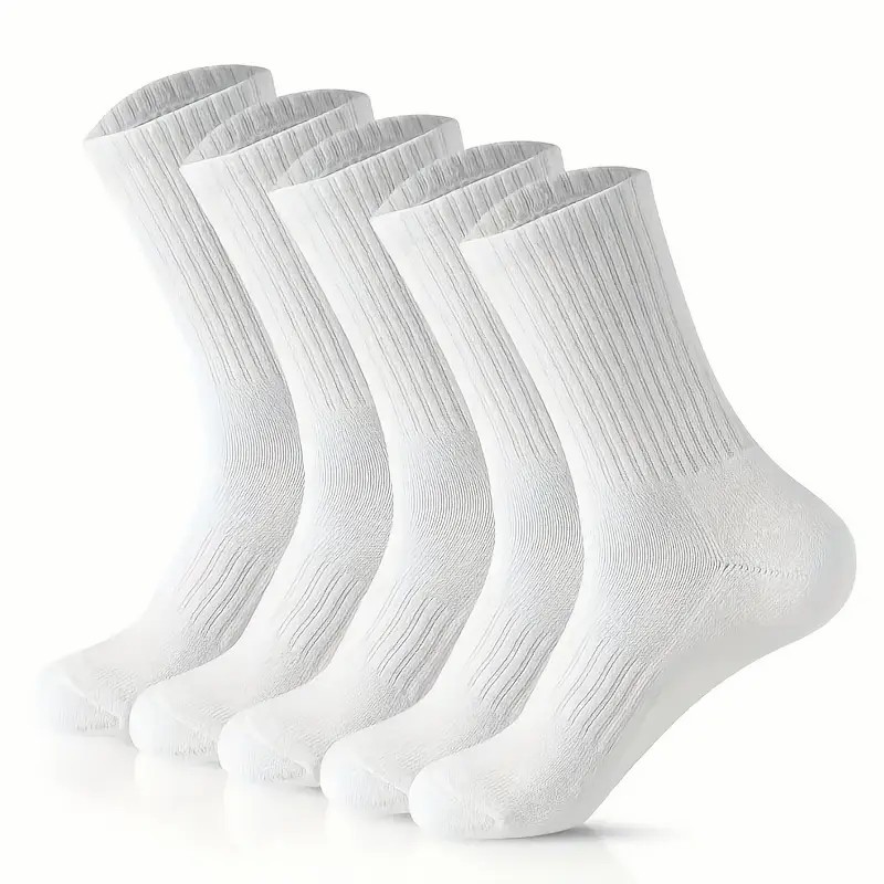 5/10/20 Pairs Men Solid Color  - огляд і ціна Sports Socks