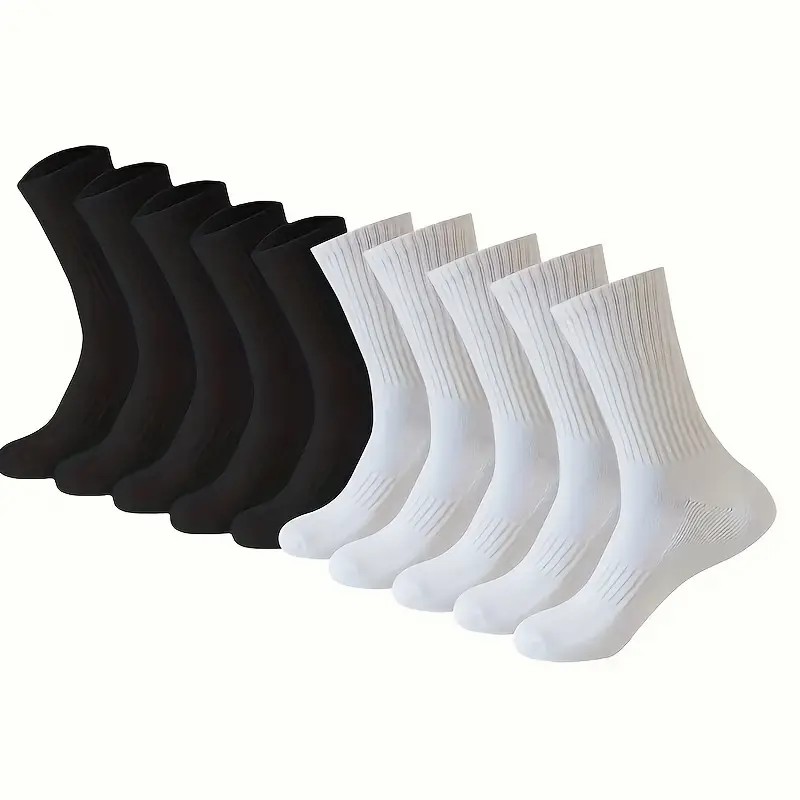 5/10/20 Pairs Men Solid Color  - огляд і ціна Sports Socks